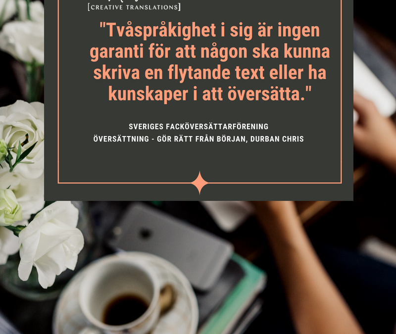 Översättare och tvåspråkiga